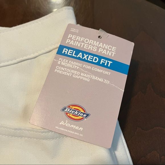 Dickies Women’s FLEX Painters Utility Pants (FP826WH) / SZ: 16 / NWT - Picture 9 of 9